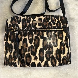 Kate spade leopard crossbody